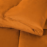 Brushed Microfiber Down Alternative Medium Weight Solid Comforter - Comforter by Superior