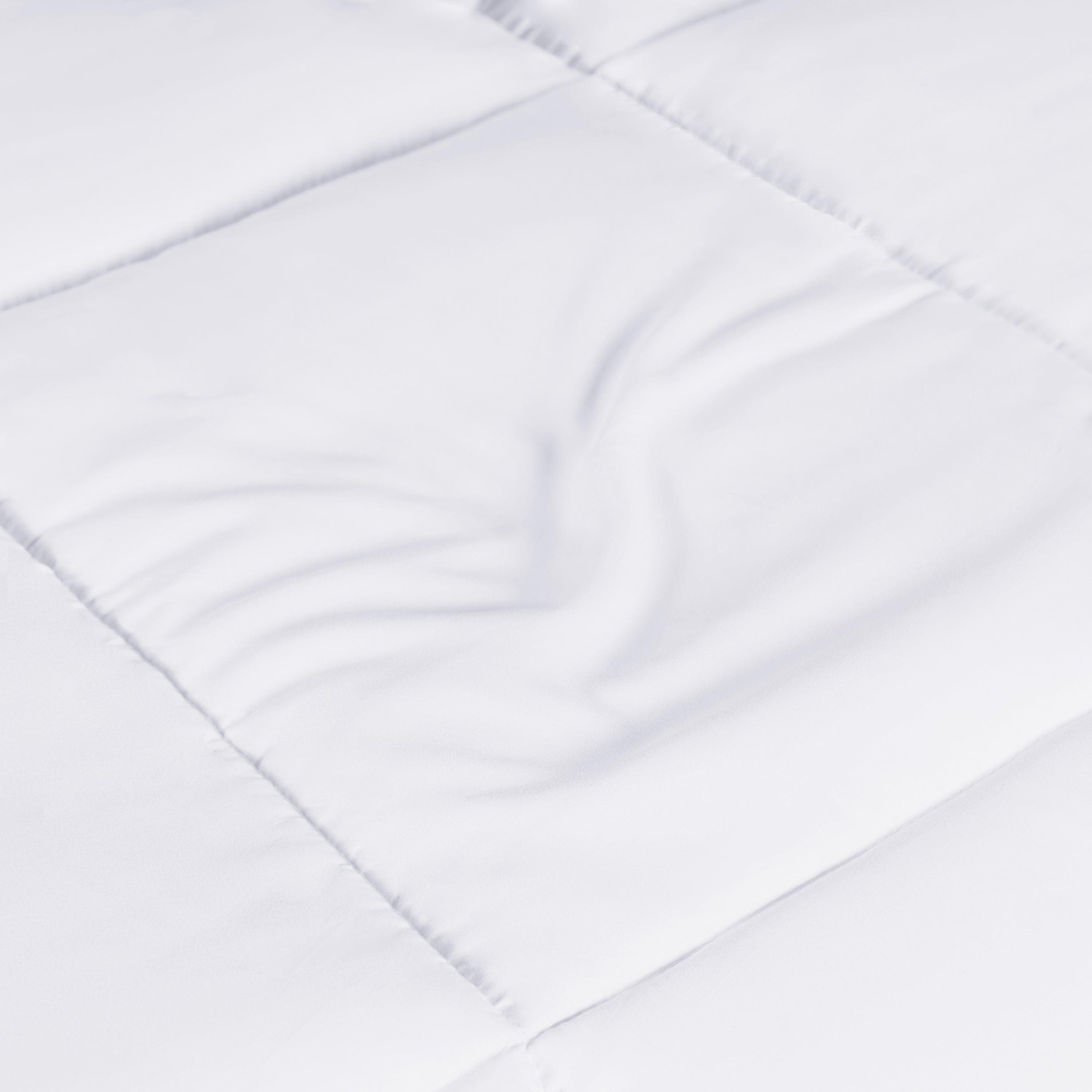Brushed Microfiber Down Alternative Medium Weight Solid Comforter - Comforter by Superior