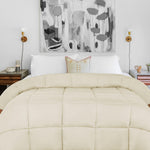 Brushed Microfiber Down Alternative Medium Weight Solid Comforter - Comforter by Superior