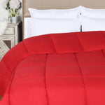 Brushed Microfiber Down Alternative Medium Weight Solid Comforter - Comforter by Superior