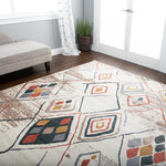 Burin Bohemian Southwestern Geometric Diamond Indoor Area Rug - Rugs by Superior