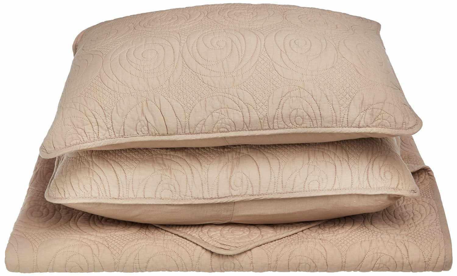 Channing Fine Stitched Floral Cotton Quilt Set - by Superior