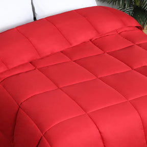 Superior Solid All Season Down Alternative Microfiber Comforter