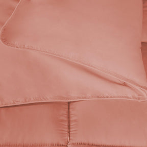  Superior Solid All Season Down Alternative Microfiber Comforter - Blush