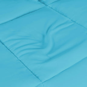  Superior Solid All Season Down Alternative Microfiber Comforter - Winter Blue
