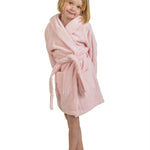 Cotton Terry Bath Robe Boys Girls Kids Unisex Hooded Bathrobe - Kids Bath Robe by Superior