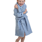 Cotton Terry Bath Robe Boys Girls Kids Unisex Hooded Bathrobe - Kids Bath Robe by Superior