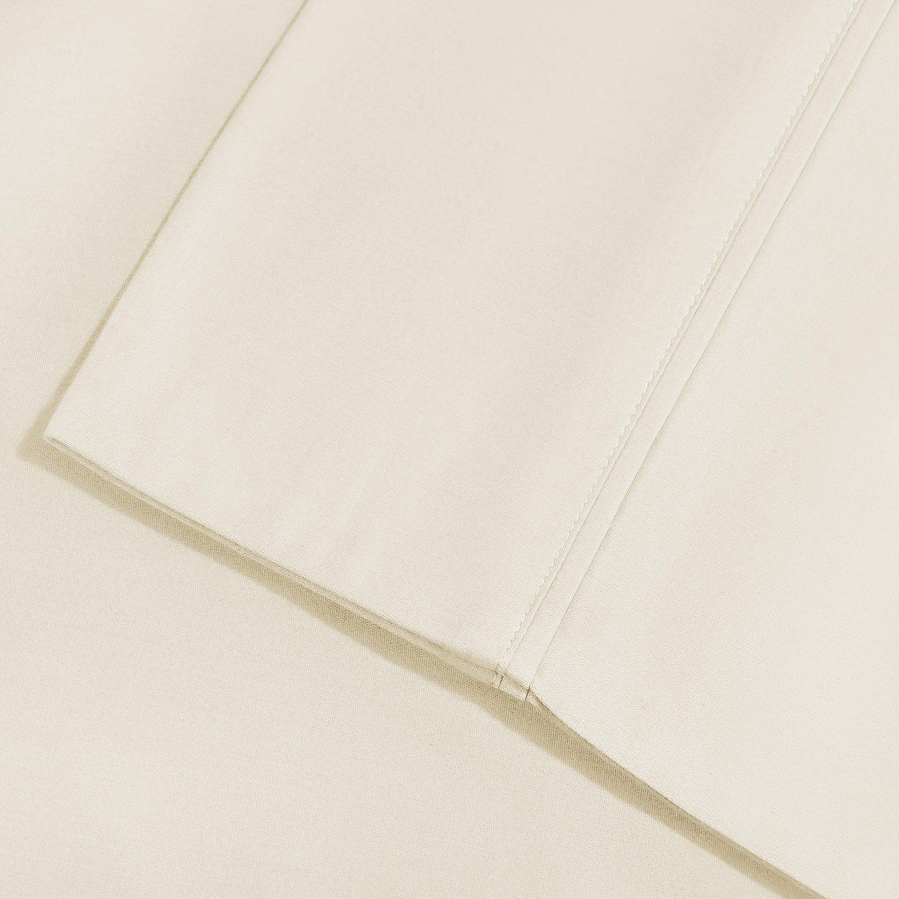  Superior Solid Count Cotton Blend Deep Pocket Sheet Set - Ivory
