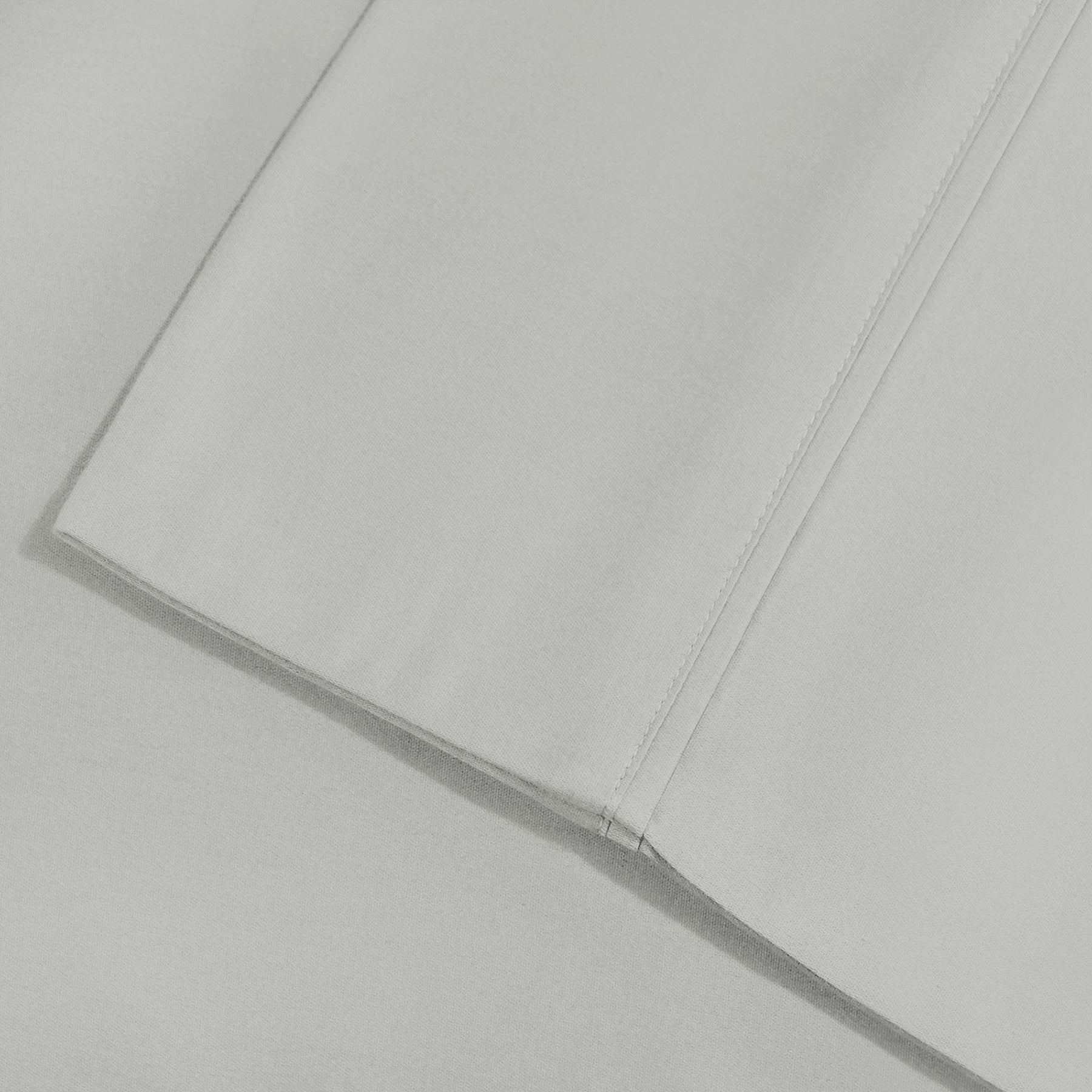  Superior Solid Count Cotton Blend Deep Pocket Sheet Set - Platinum