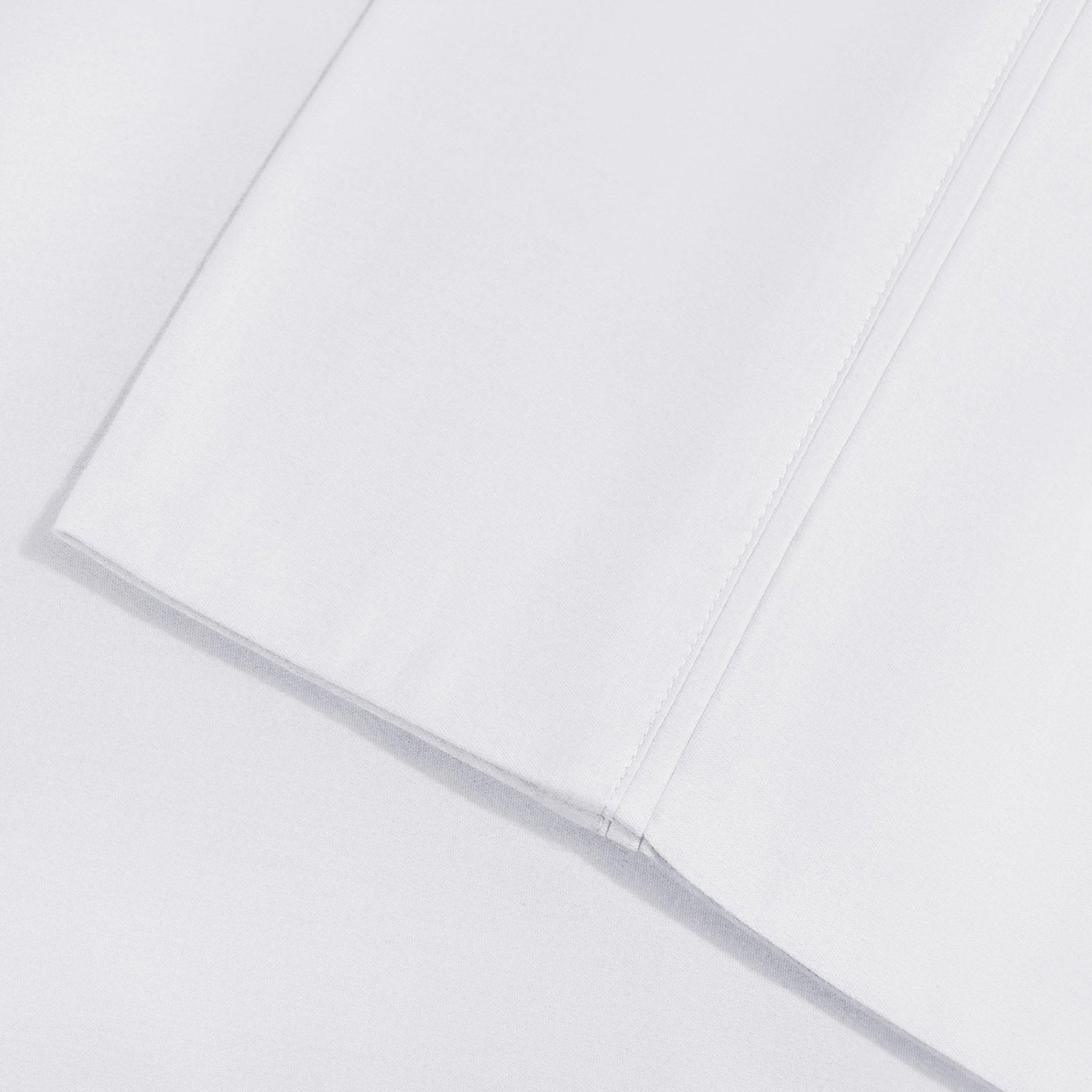  Superior Solid Count Cotton Blend Deep Pocket Sheet Set - White