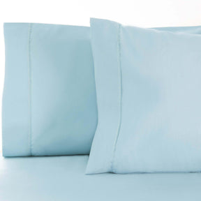 Superior Solid Cotton Blend Pillowcase Set - Light Blue