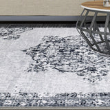 Decklan Floral Medallion Traditional Indoor Area Rug or Runner Rug - Rugs by Superior