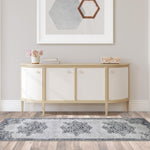 Decklan Floral Medallion Traditional Indoor Area Rug or Runner Rug - Rugs by Superior