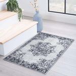 Decklan Floral Medallion Traditional Indoor Area Rug or Runner Rug - Rugs by Superior