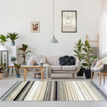 Delgado Tribal Geometric Striped Indoor Area Rugs Or Runner Rug - Rugs by Superior