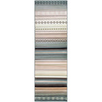 Delgado Tribal Geometric Striped Indoor Area Rugs Or Runner Rug - Rugs by Superior