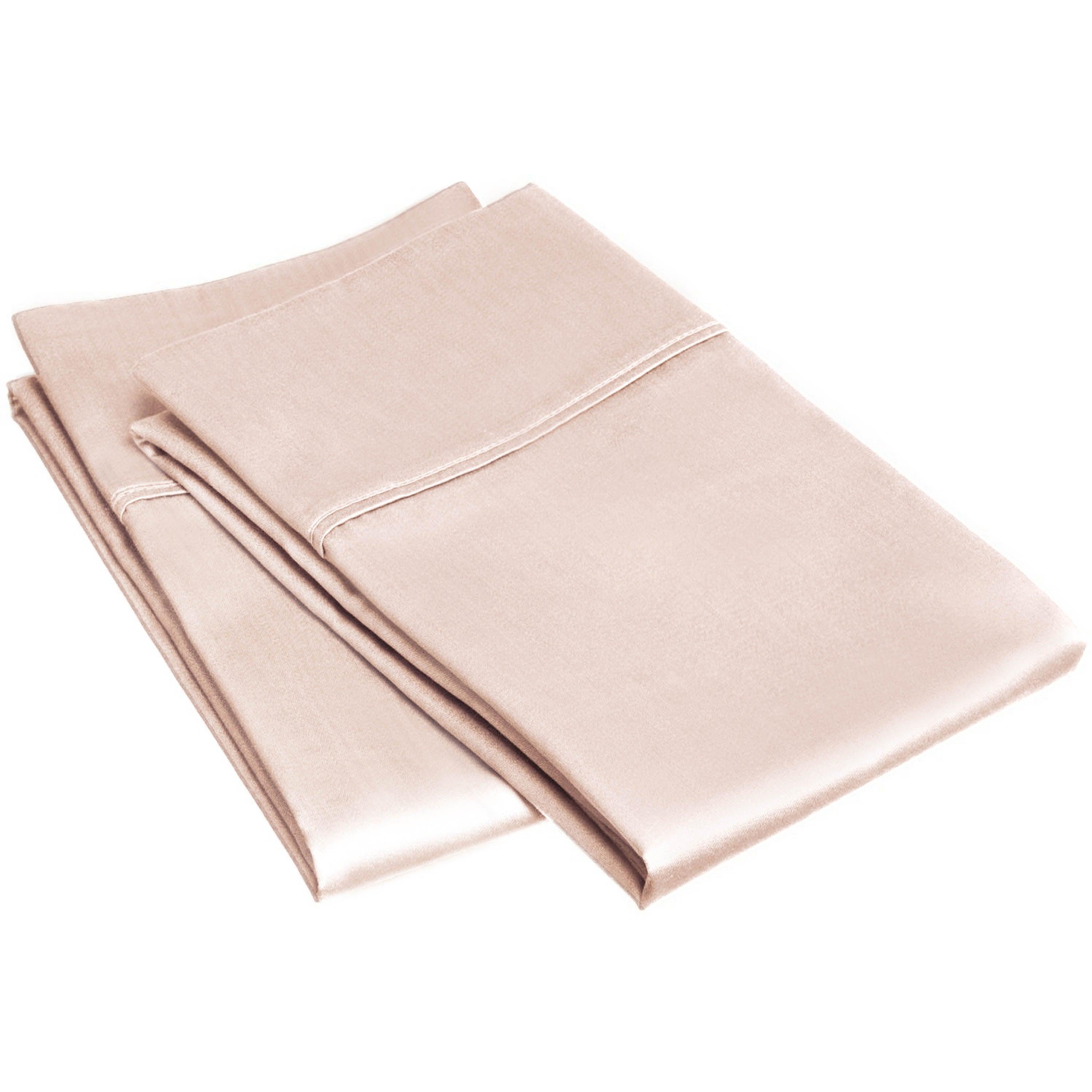 Egyptian Cotton 400 Thread Count Solid Luxury Pillowcases, Set of 2 - Egyptian Cotton Pillowcases by Superior