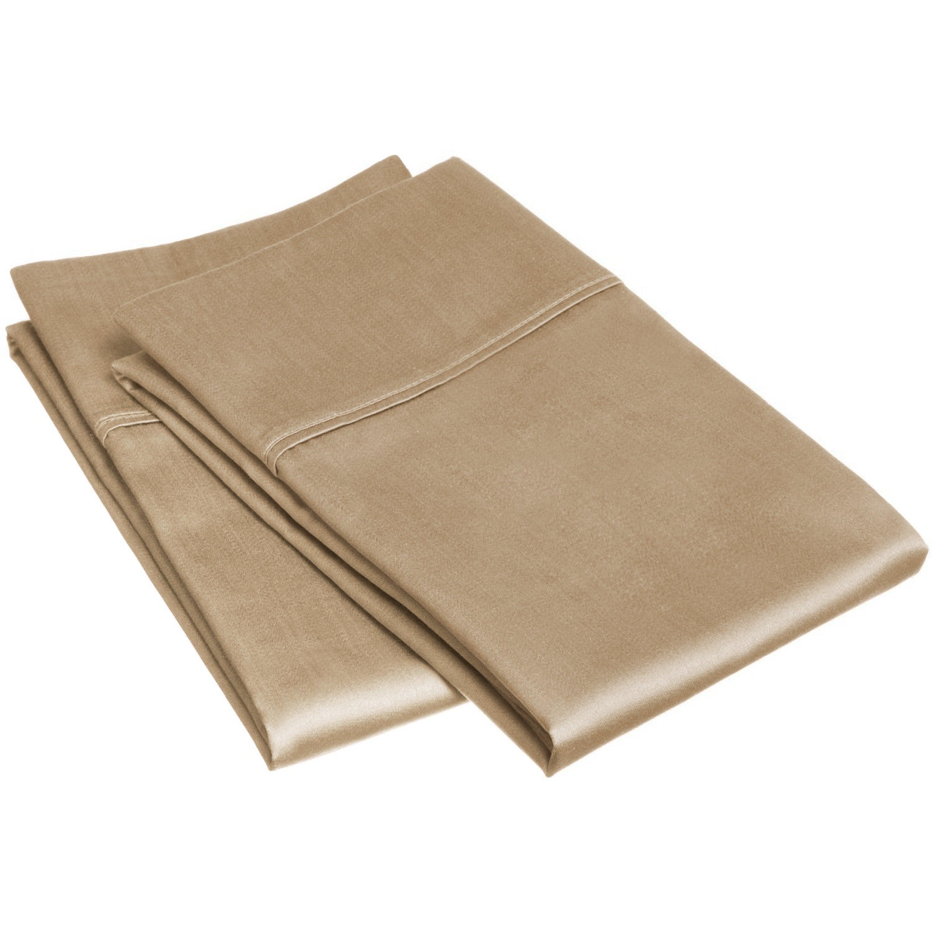 Egyptian Cotton 400 Thread Count Solid Luxury Pillowcases, Set of 2 - Egyptian Cotton Pillowcases by Superior