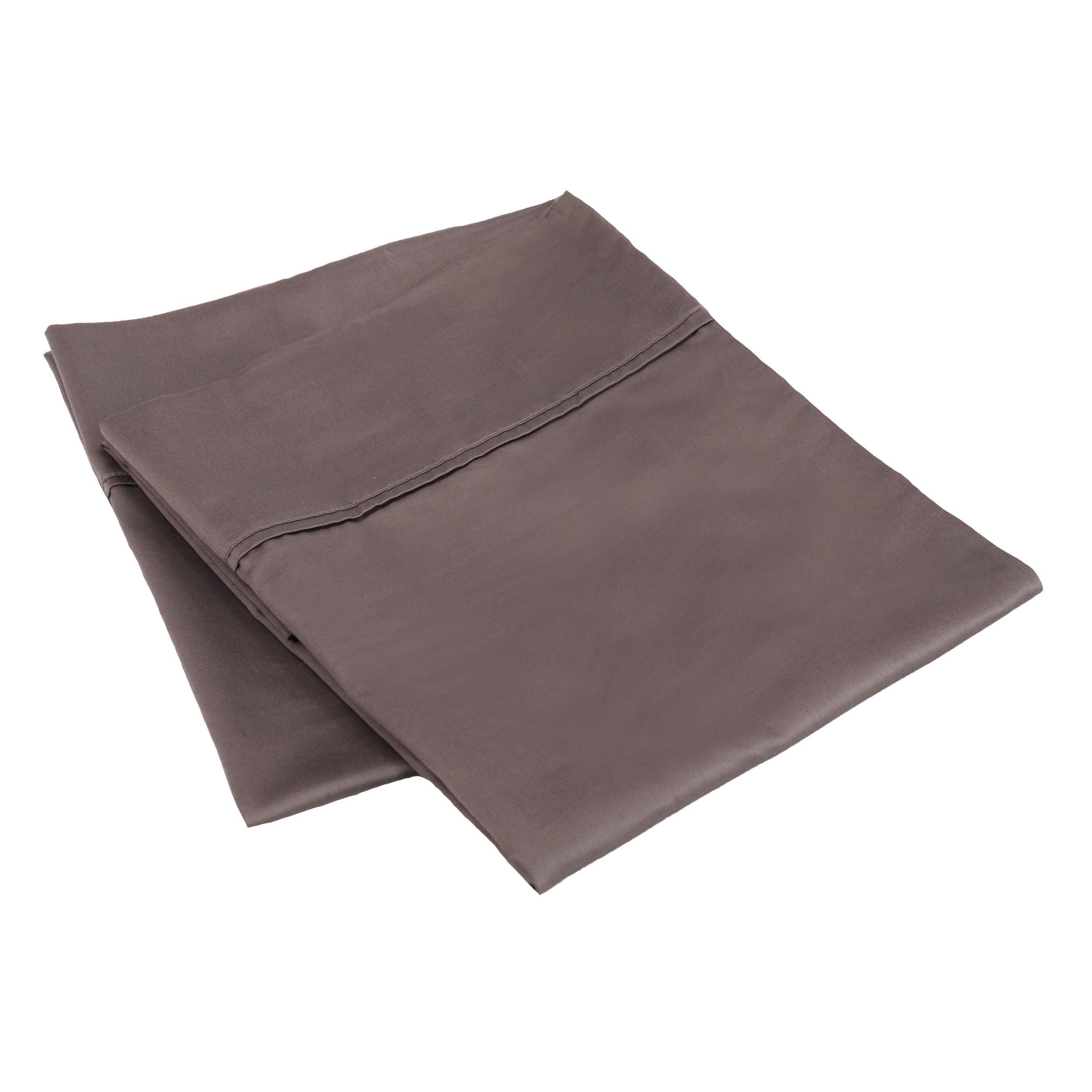 Egyptian Cotton 400 Thread Count Solid Luxury Pillowcases, Set of 2 - Egyptian Cotton Pillowcases by Superior