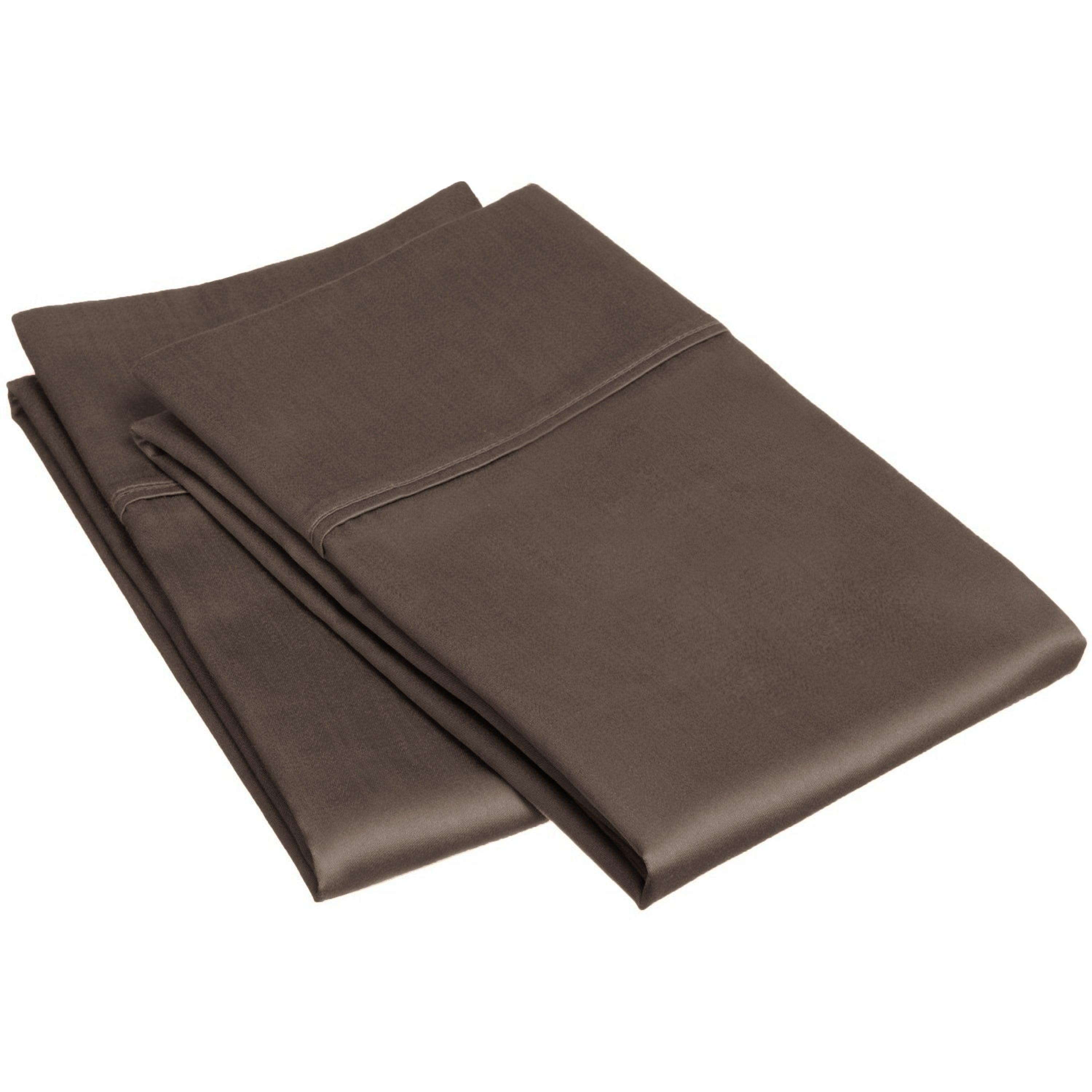 Egyptian Cotton 400 Thread Count Solid Luxury Pillowcases, Set of 2 - Egyptian Cotton Pillowcases by Superior