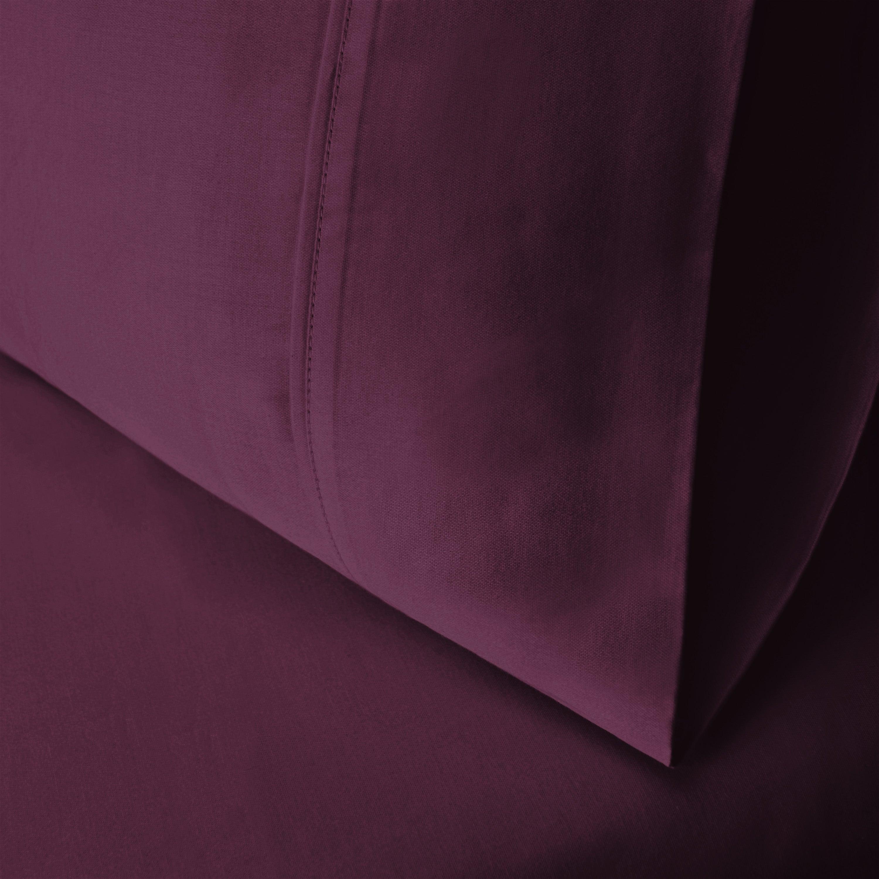 Egyptian Cotton 400 Thread Count Solid Luxury Pillowcases, Set of 2 - Egyptian Cotton Pillowcases by Superior