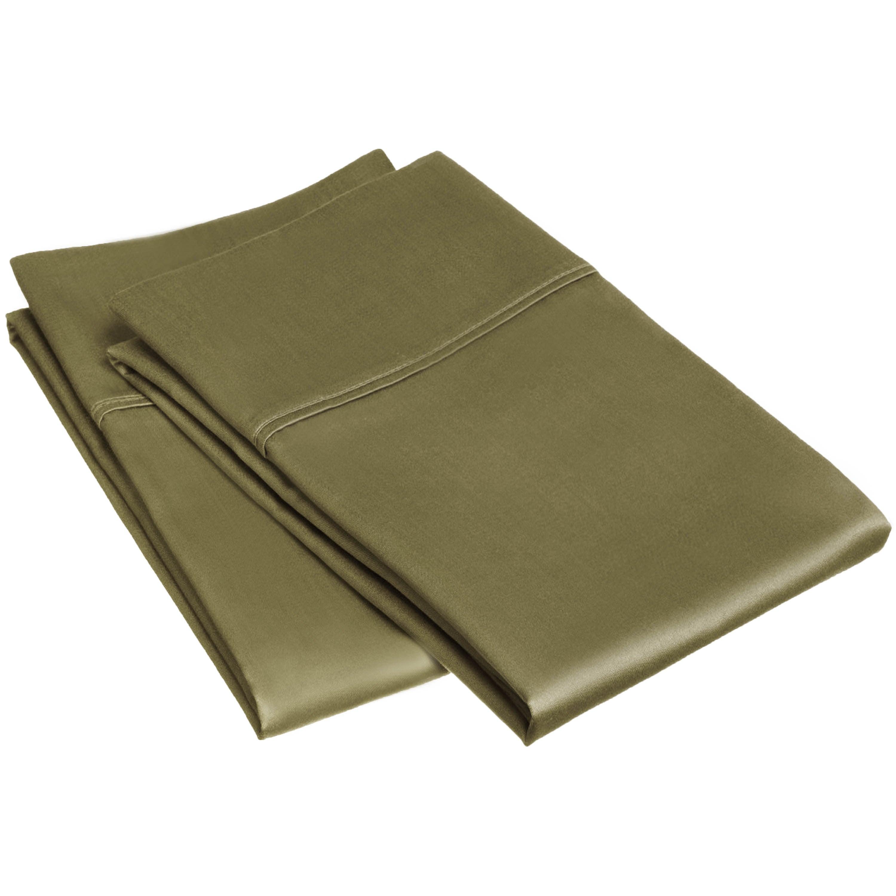 Egyptian Cotton 400 Thread Count Solid Luxury Pillowcases, Set of 2 - Egyptian Cotton Pillowcases by Superior