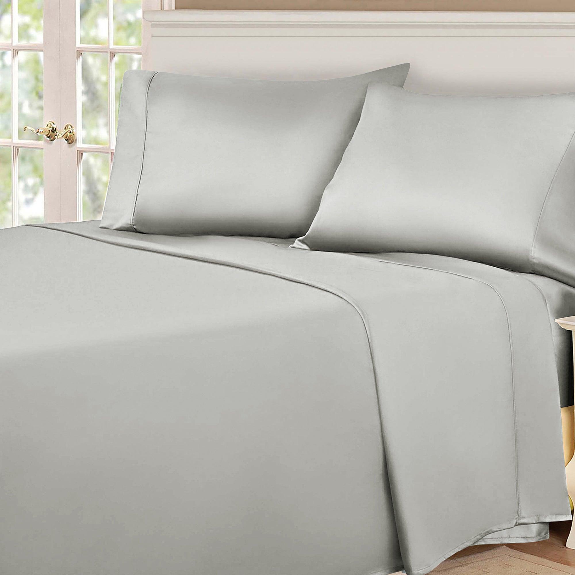 530 Thread Count Egyptian Cotton Sateen Bed Sheet Set - Egyptian Cotton Sheet Set by Superior Brand