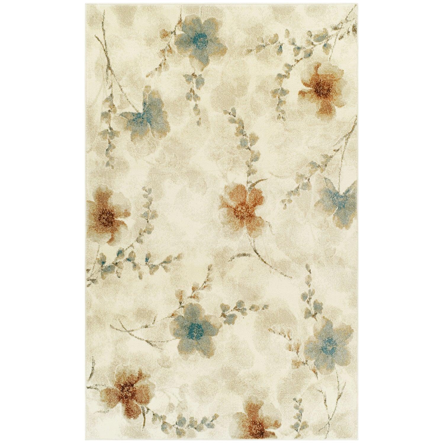 Fiore Modern Floral Indoor Area Rug Or Runner Rug - Rugs by Superior