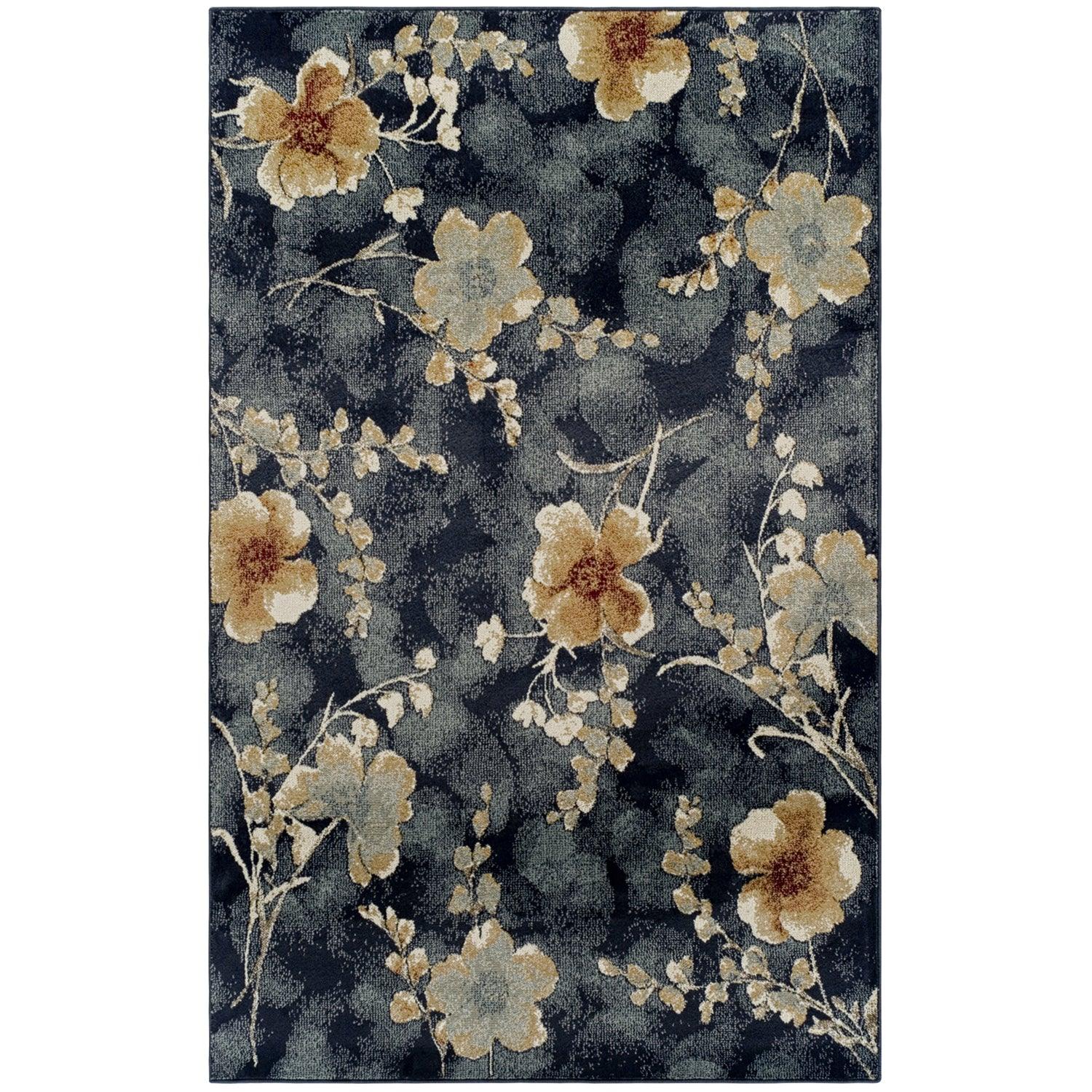 Fiore Modern Floral Indoor Area Rug Or Runner Rug - Rugs by Superior