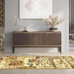 Flower Patchwork Floral Ornamental Rustic Indoor Area Rug - by Superior