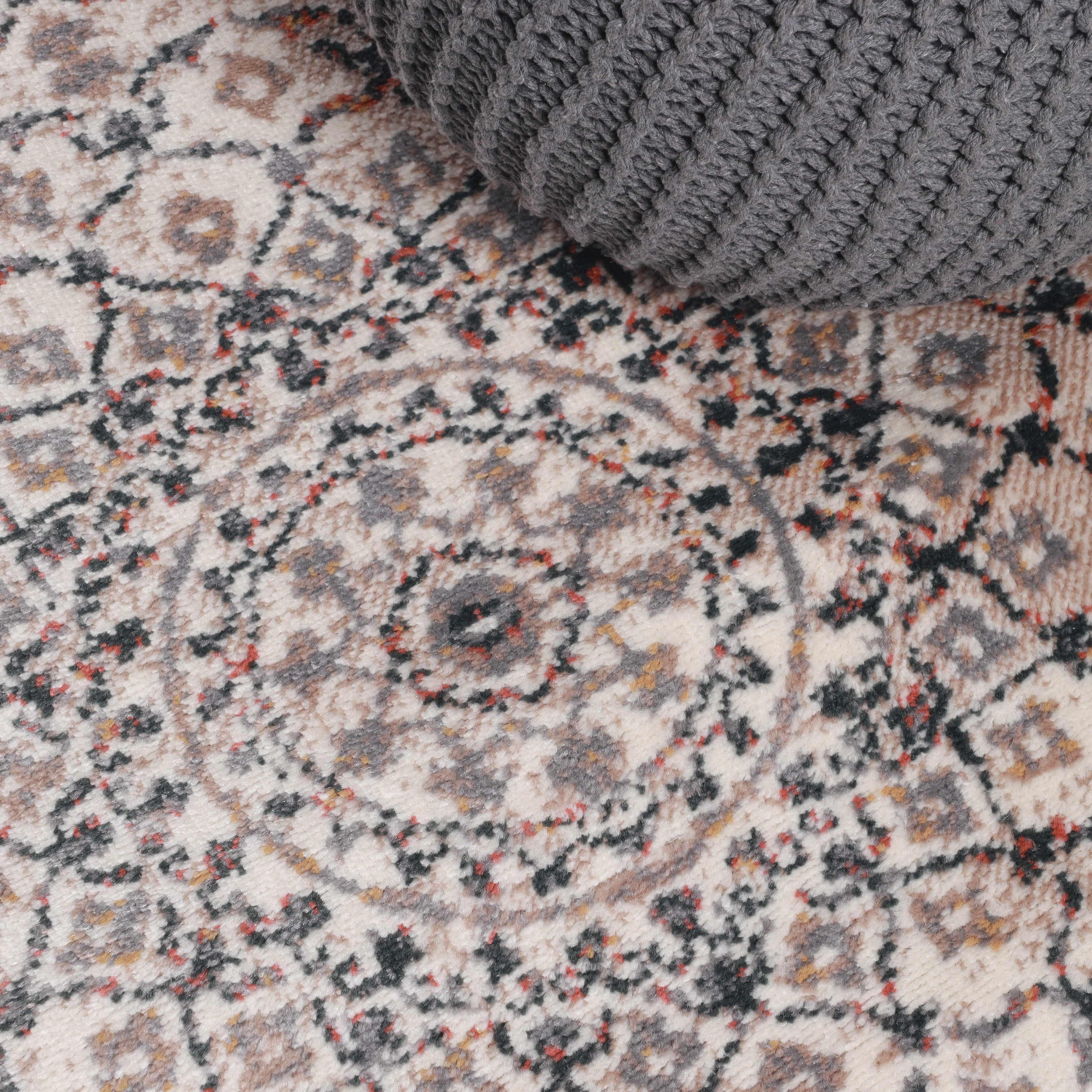 Galilee Vintage Bohemian Floral Mandala Indoor Area Rug Or Runner Rug - Rugs by Superior