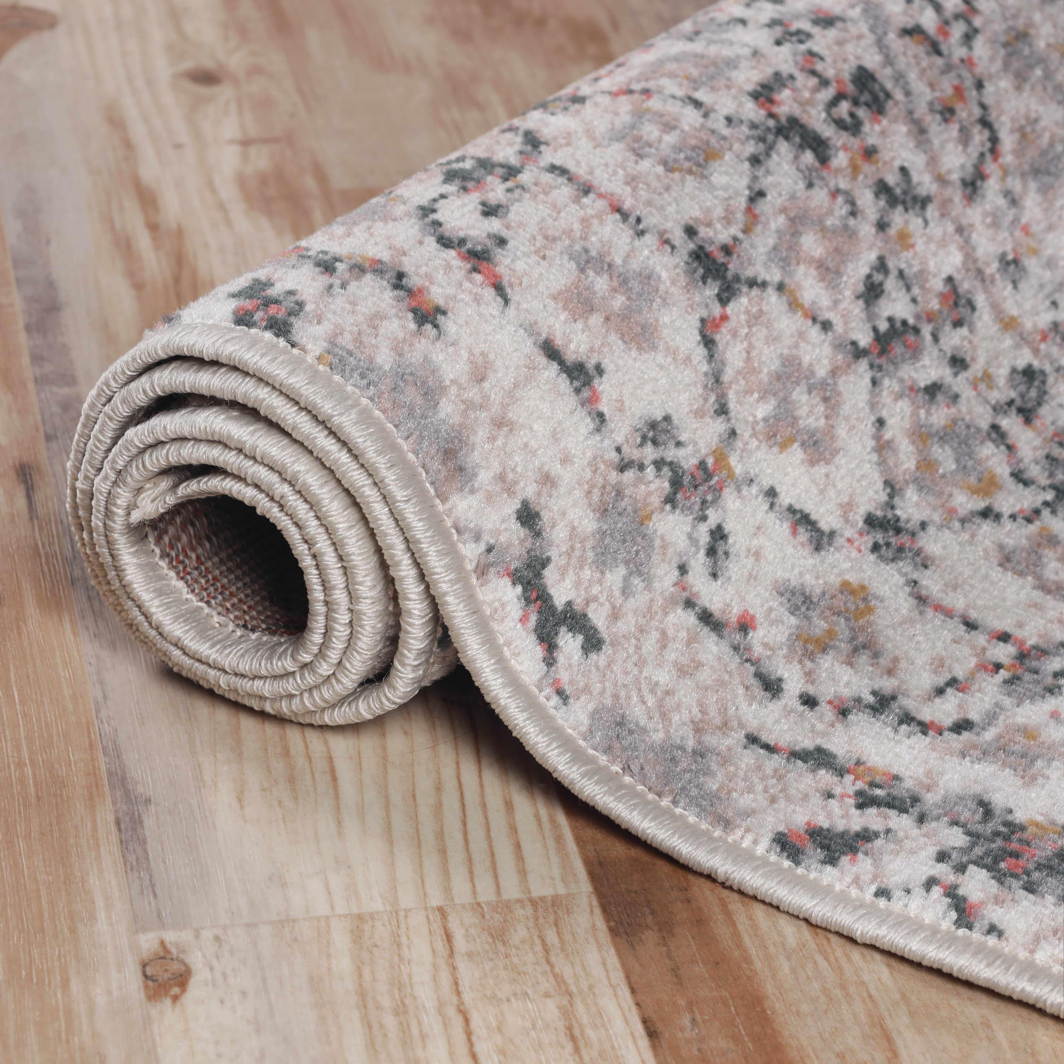 Galilee Vintage Bohemian Floral Mandala Indoor Area Rug Or Runner Rug - Rugs by Superior