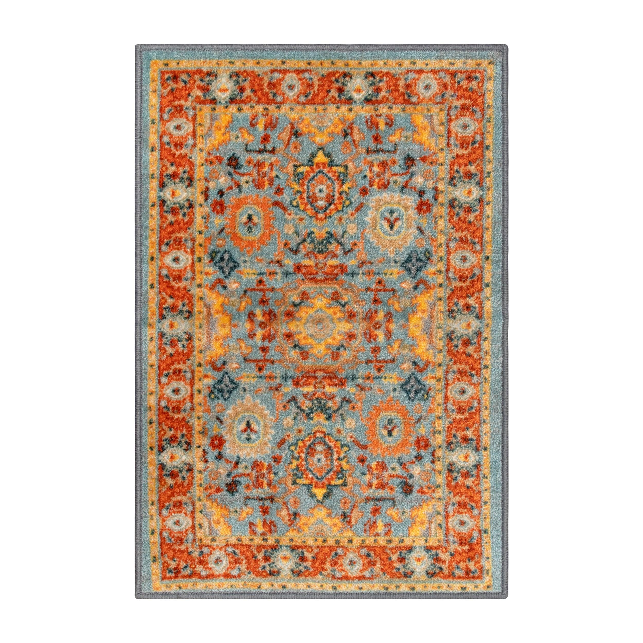 Hadar Tribal Medallion Southwestern Non-Slip Indoor Area Rug or Runner - Rugs by Superior