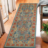 Hadar Tribal Medallion Southwestern Non-Slip Indoor Area Rug or Runner - Rugs by Superior