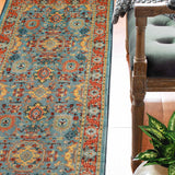 Hadar Tribal Medallion Southwestern Non-Slip Indoor Area Rug or Runner - Rugs by Superior