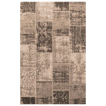 Superior Brighton Oriental Contemporary Distressed Cotton-Blended Area Rug - Brown