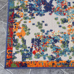 Kalina Abstract Splatter Area Rug Modern Indoor Outdoor Rug - Rugs by Superior