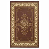 Kensington Traditional Medallion Scroll Indoor Area Rug - Rugs by Superior