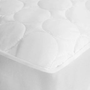  Quilted Deep Pocket Mattress Pad - White