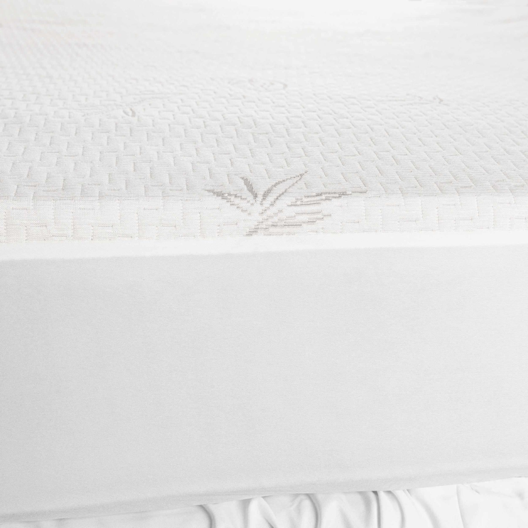  Rayon from Bamboo Waterproof Hypoallergenic Mattress Protector - White