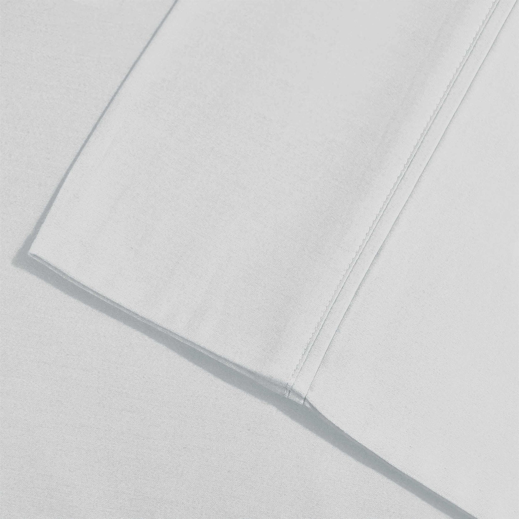 Superior 2 Piece Microfiber Wrinkle Resistant Solid Pillowcase Set - Chrome