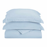 Microfiber Wrinkle Resistant Solid Duvet Cover Set - by Superior