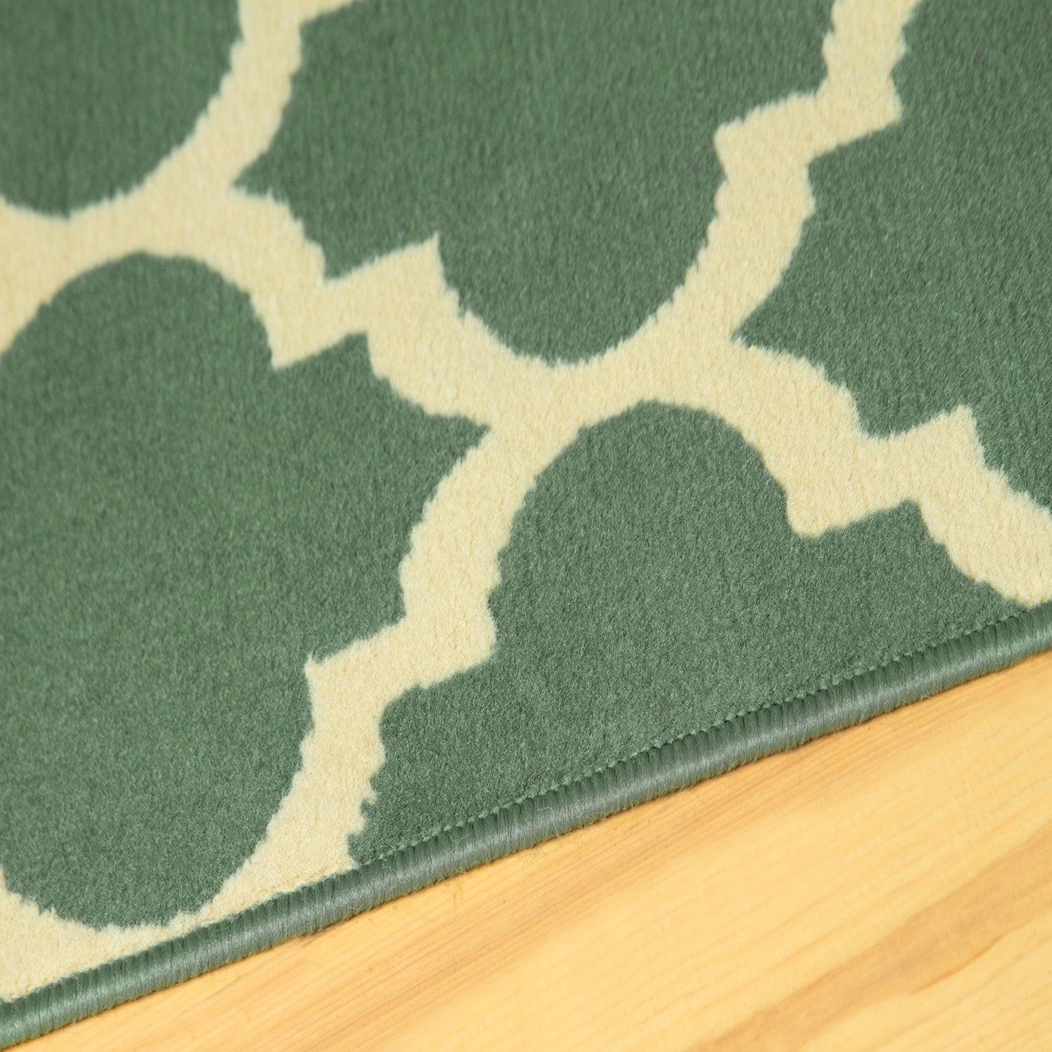 Modern Quatrefoil Geometric Lattice Indoor Area Rug - by Superior