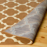 Modern Quatrefoil Geometric Lattice Indoor Area Rug - by Superior