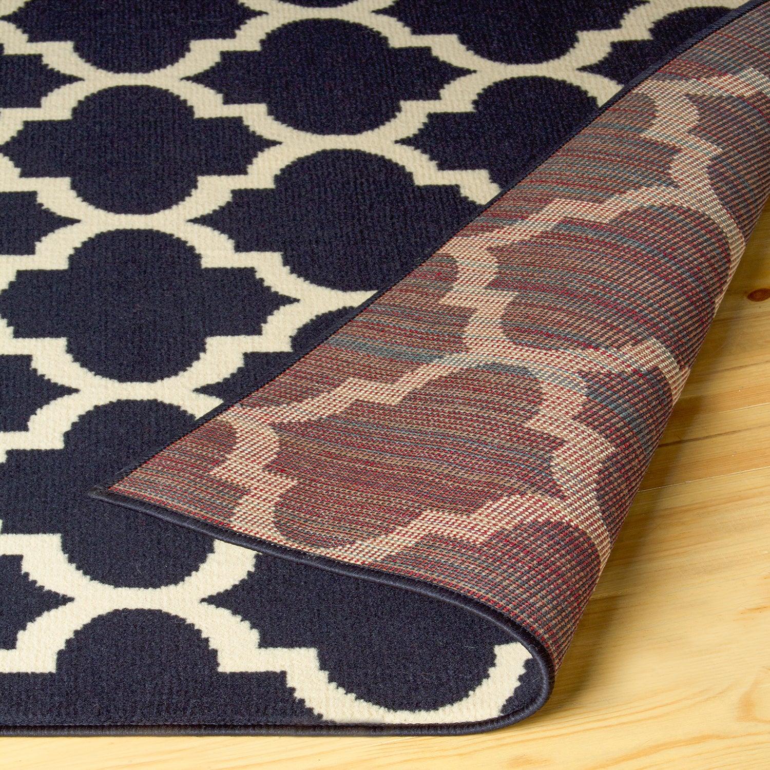 Modern Quatrefoil Geometric Lattice Indoor Area Rug - by Superior