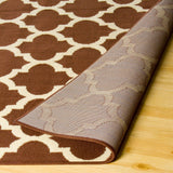 Modern Quatrefoil Geometric Lattice Indoor Area Rug - by Superior