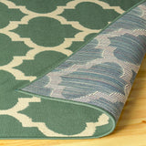 Modern Quatrefoil Geometric Lattice Indoor Area Rug - by Superior
