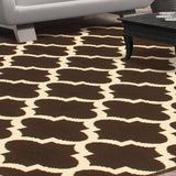 Modern Quatrefoil Geometric Lattice Indoor Area Rug - by Superior