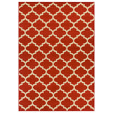 Modern Quatrefoil Geometric Lattice Indoor Area Rug - by Superior
