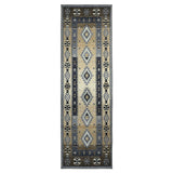 Motega Tribal Southwestern Traditional Geometric Ikat Indoor Area Rug - Rugs by Superior